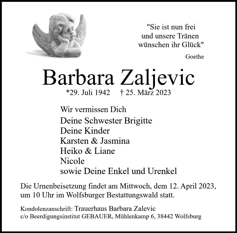 Profilbild von Barbara Zaljevic