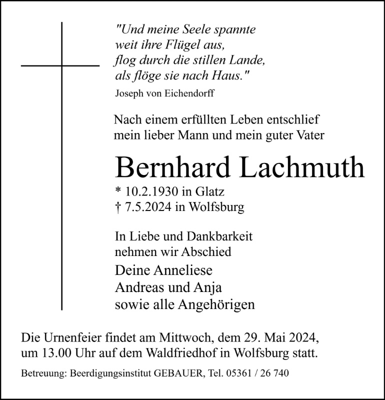 Profilbild von Bernhard Lachmuth