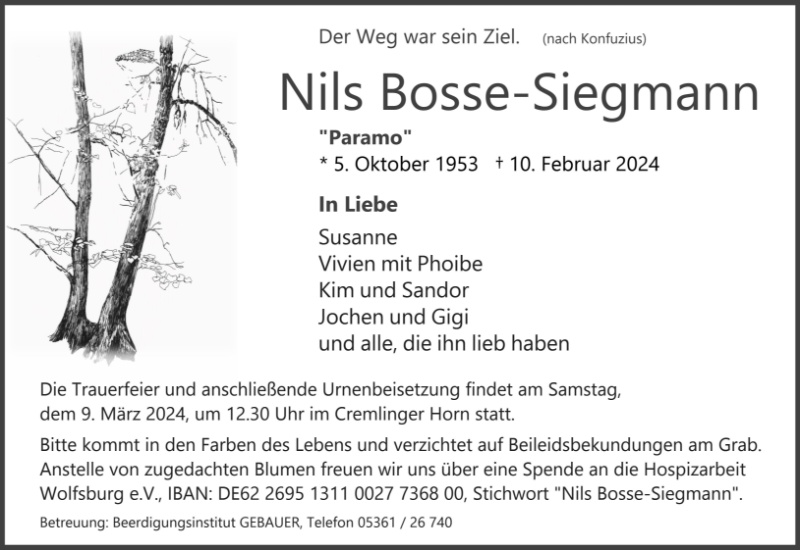 Profilbild von Nils Bosse-Siegmann