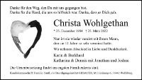 eine Anzeige