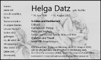 eine Anzeige