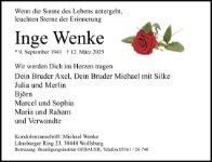 eine Anzeige