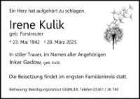 eine Anzeige